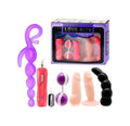 Baile Beauty Kit 6 Parça Titreşimli Vibratör Set Anal Plug