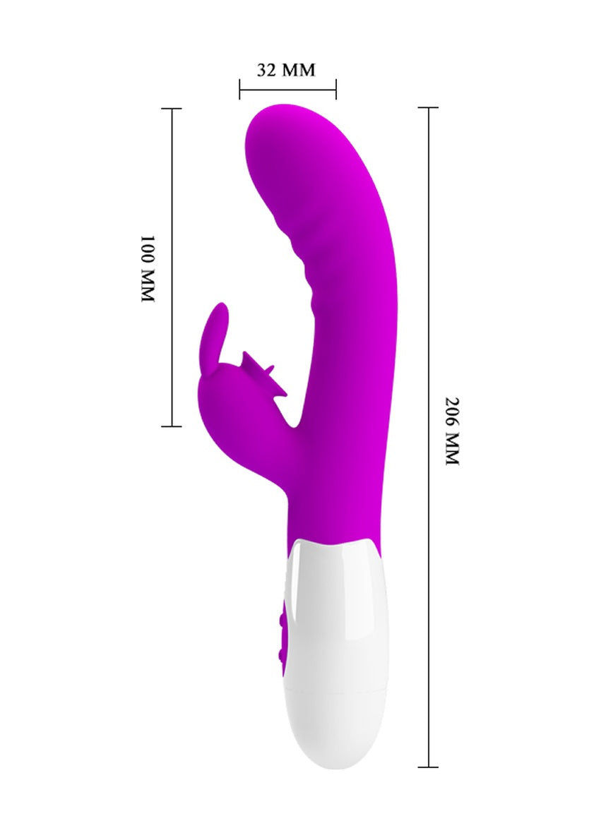 Pretty Love Cerberus 21 CM 30 Hız Titreşimli Ve 30 Dil Atma Fonksiyonlu Teknolojik Vibratör