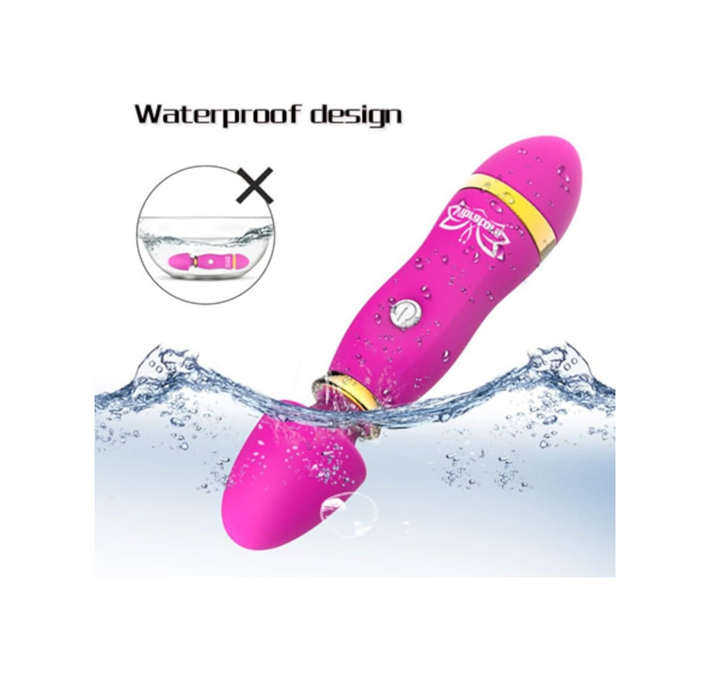 12 Titreşimli Vajina Klitoris Stimülatörü G-Spot Vibratör Pembe