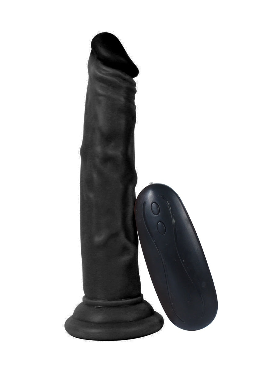 Diamond 10 Titreşimli Zenci Vibratör Penis Anal Vajinal Dildo