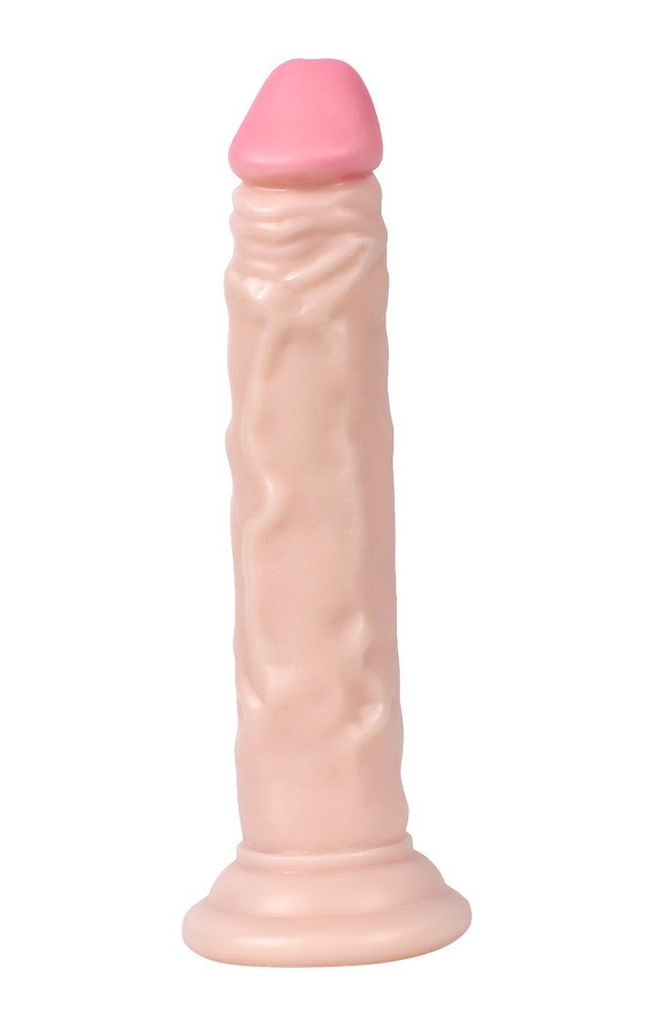 Naturo 19 CM Testissiz Et Dokusu Süper Realistik Anal Penis Dildo