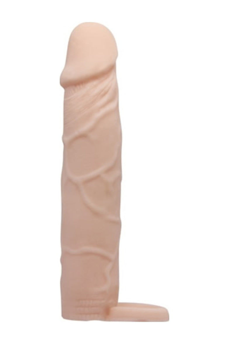 Pretty Love Extended 6 Cm Dolgulu Realistik Uzatmalı Penis Kılıfı