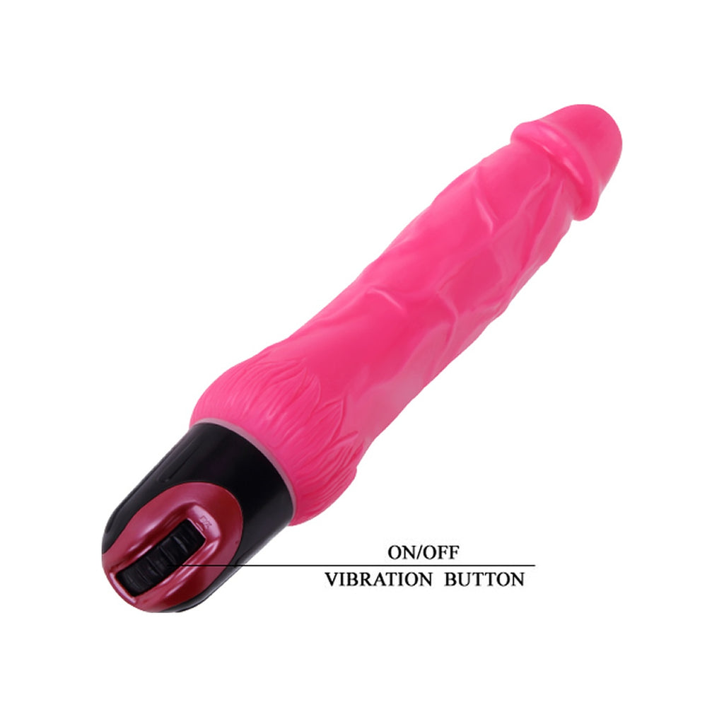 Baile 24 CM Damarlı Yüksek Kalite Titreşimli Güçlü Vibratör
