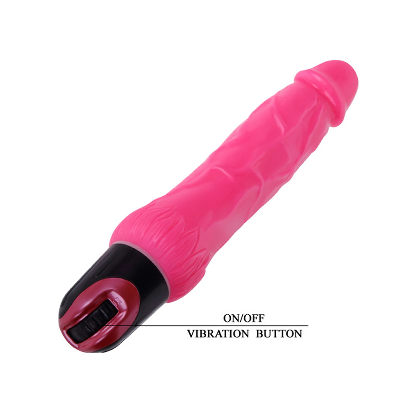 Baile 24 CM Damarlı Yüksek Kalite Titreşimli Güçlü Vibratör