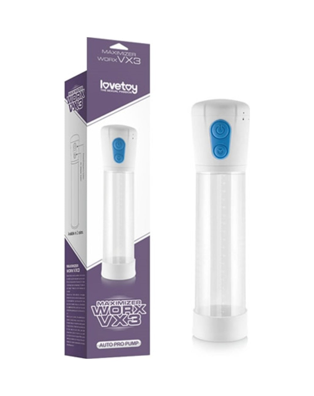 Lovetoy Maximizer Worx Vx3 Otomatik Vakumlu Kaliteli Vakum Penis Pompası