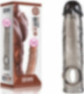 Pretty Love 16 Cm Zenci Uzatmalı Penis Kılıfı + 10 Ml Kaydırıcı