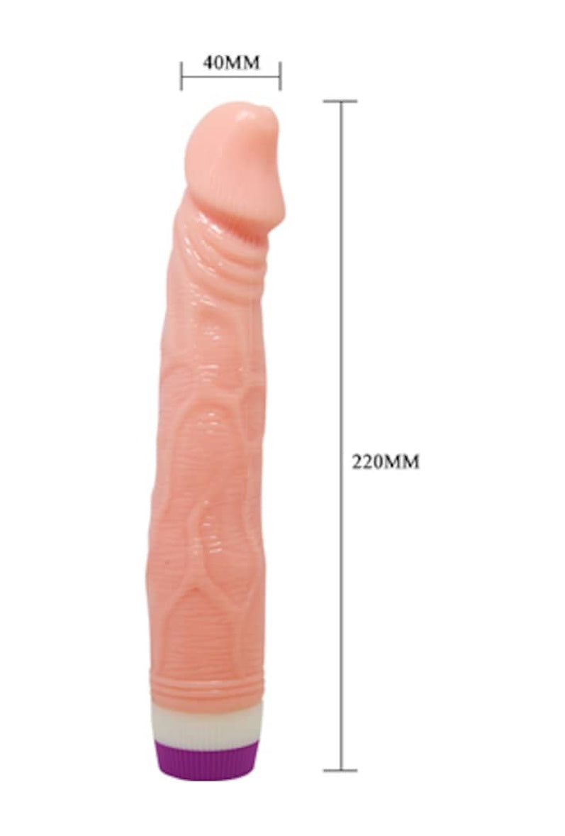 Baile Pleasure Vibe 22Cm Titreşimli Realistik Vibratör Penis Dildo