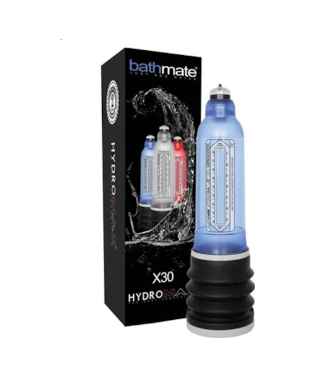 Bathmate Hydromax X30 Sulu Vakum Penis Pompası (Mavi)