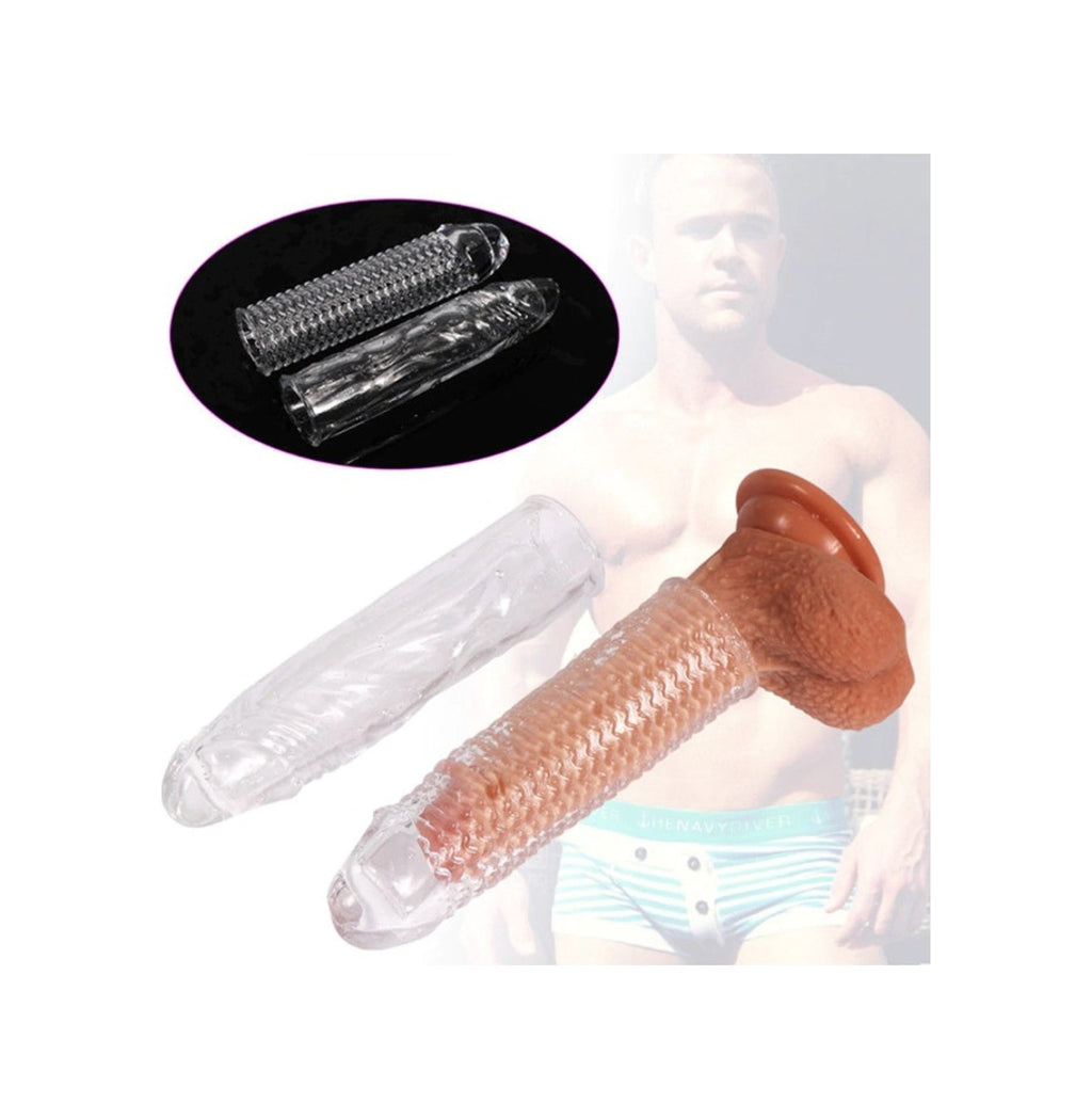 Dragon's Tasarım Süper Silikon Penis Kılıfı Prezervatif