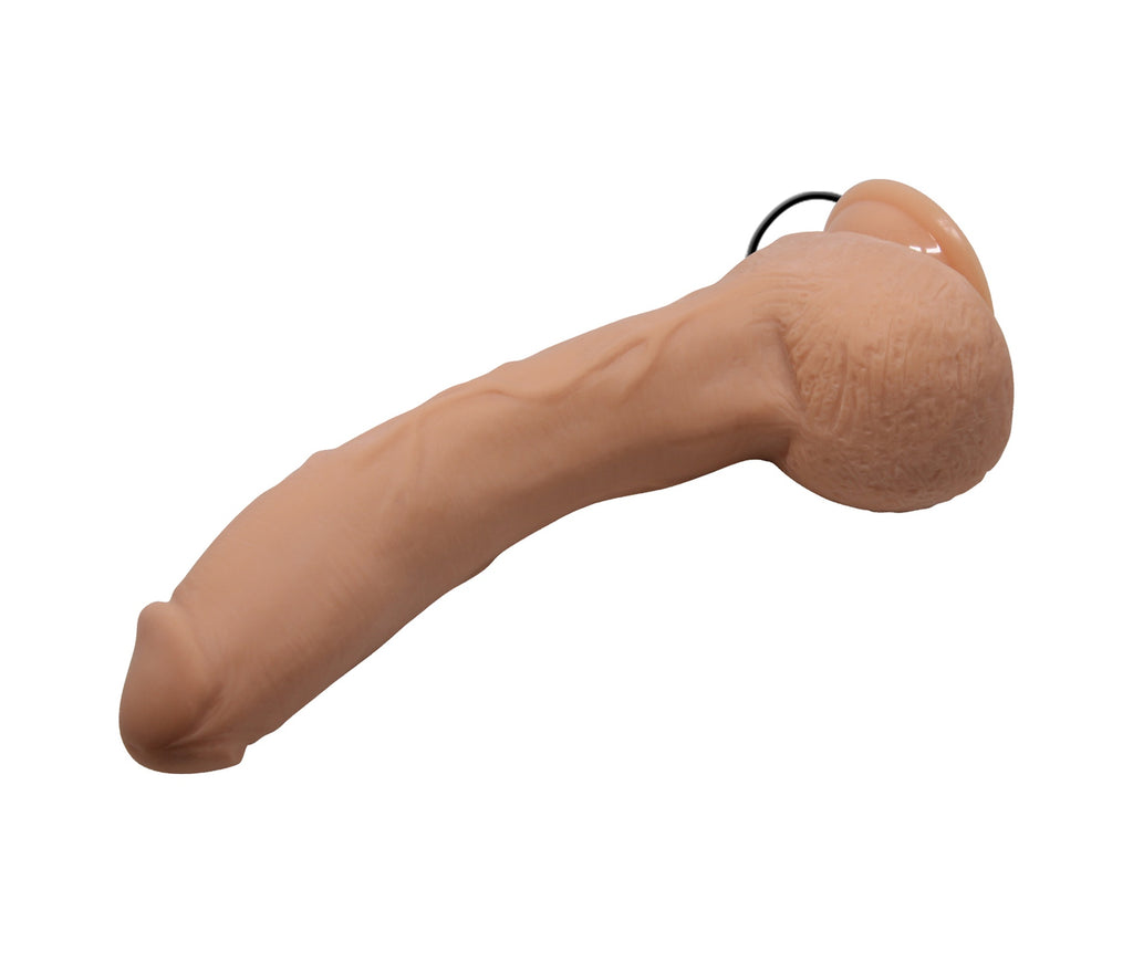 Jack 26 Cm Titreşimli Realistik Vantuzlu G-spot Dildo Penis