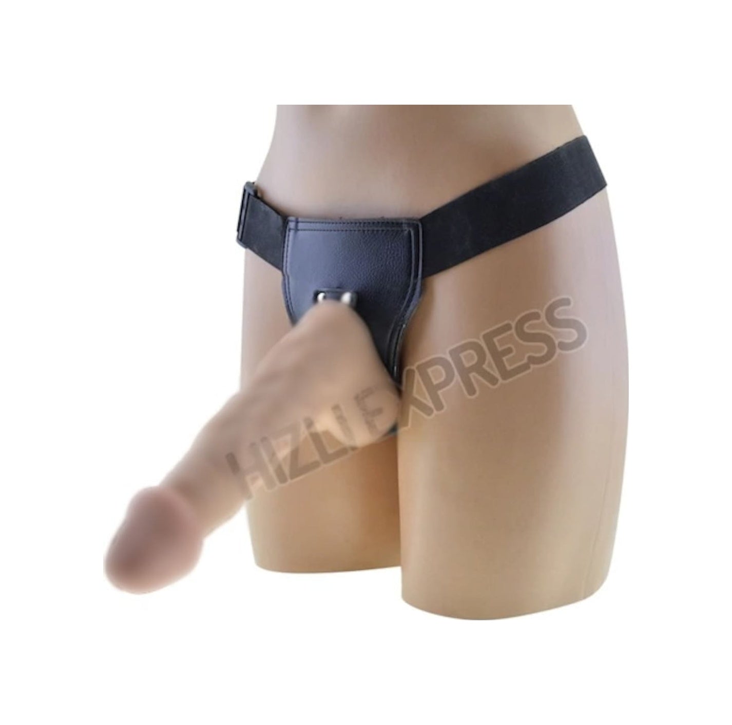 Lovetoy Süper Girthy Belden Bağlamalı Realistik Penis Strapon