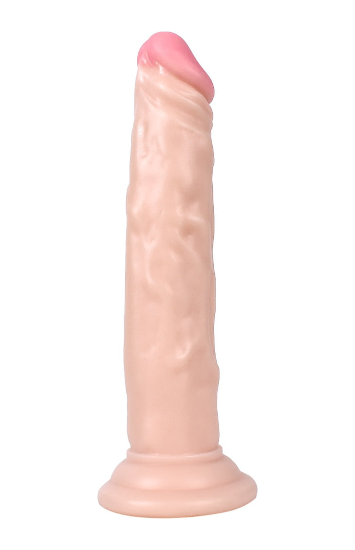 Naturo 19 CM Testissiz Et Dokusu Süper Realistik Anal Penis Dildo