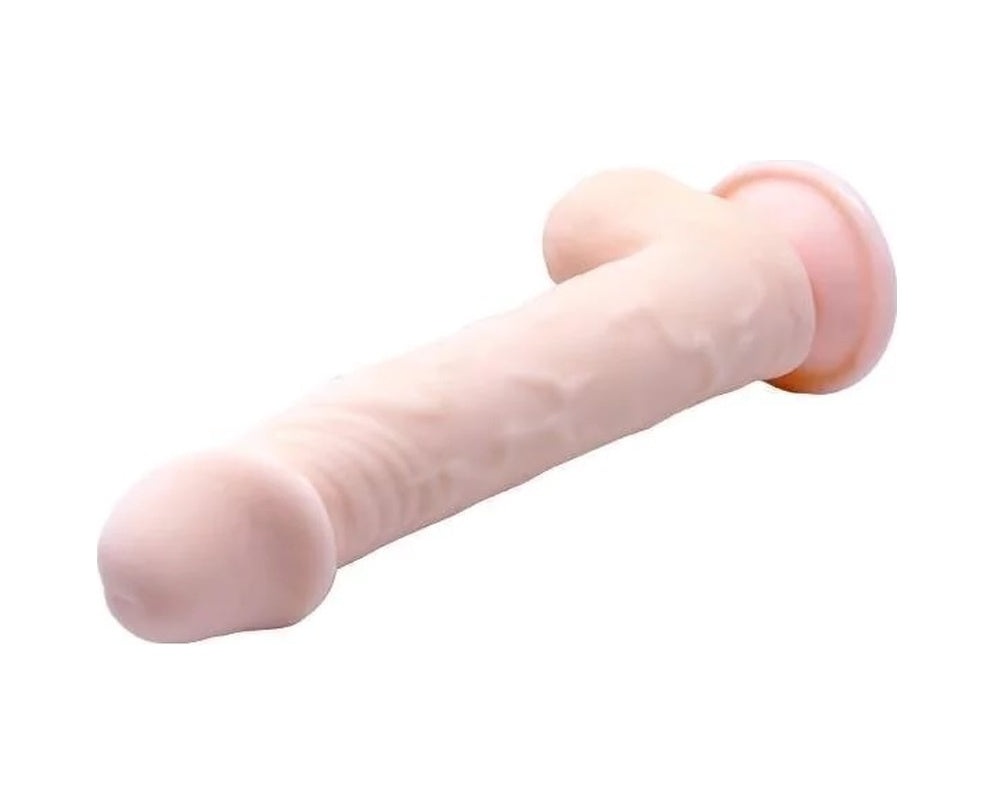 20 Cm Kıkırdaklı Yapıda Titreşimli Kalın Vibratör Penis