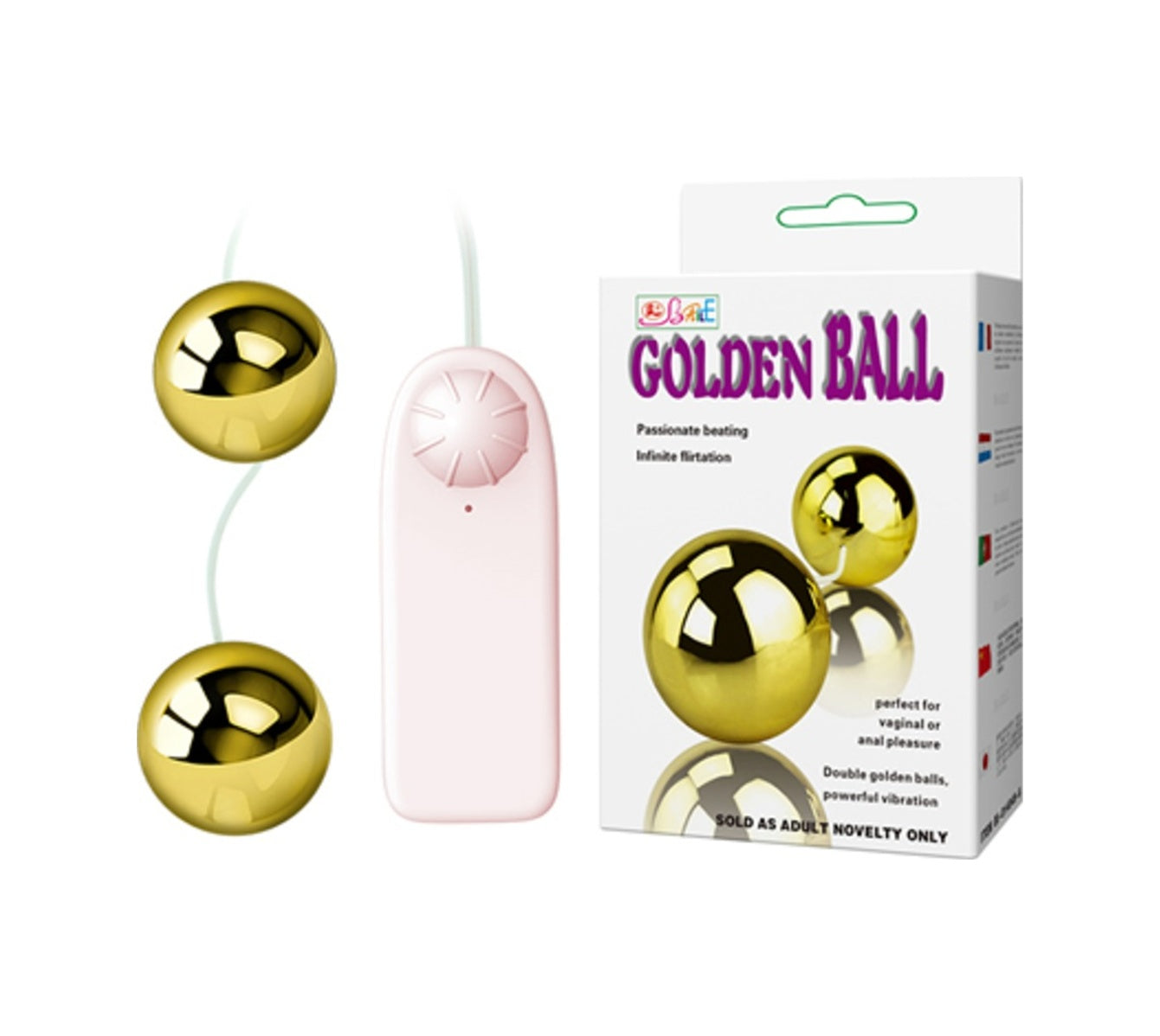 Baile Bl Ball Anal Vajinal Zevk Topu Titreşimli Orgazm Topu Vibratör