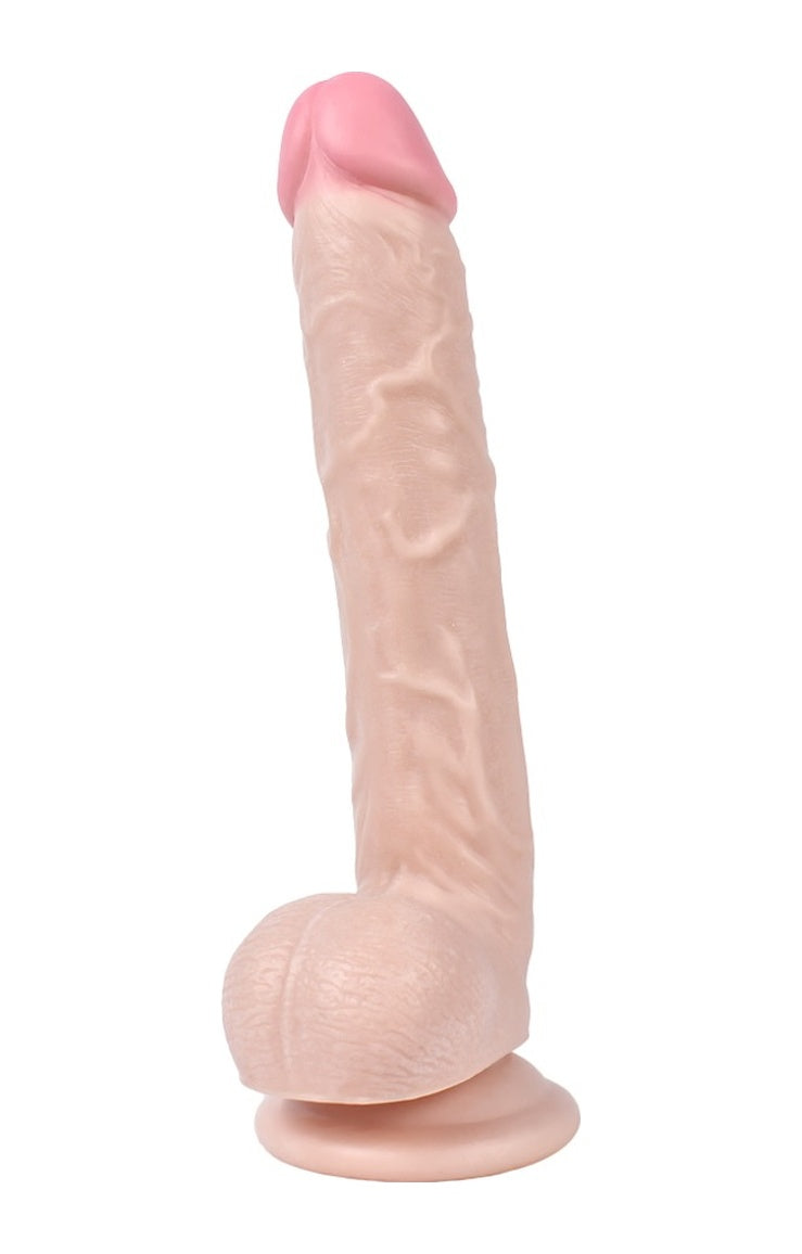 Xs Optimus Dev Penis 28 Cm Et Dokusu Süper Realistik Dildo