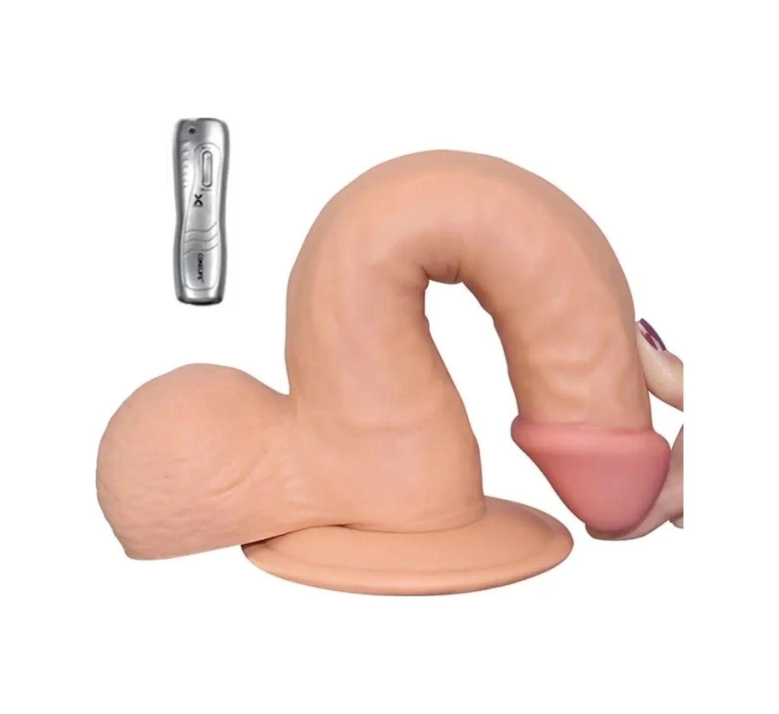 Full Realistik Titreşimli 22 CM Gerçekçi Yapay Penis Vibratör