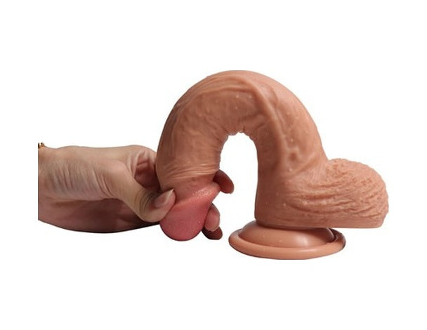 Xise Dean 22cm Realistik Vibratör Penis Vantuzlu Kalın Dildo
