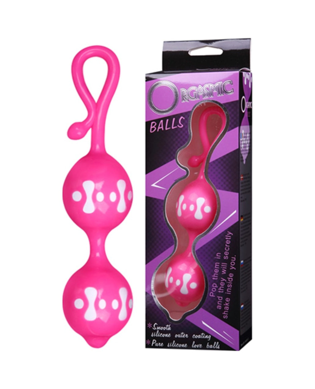Orgasmic Kegel Egzersiz Topları Mıknatıslı Anal Vajinal Zevk Topu