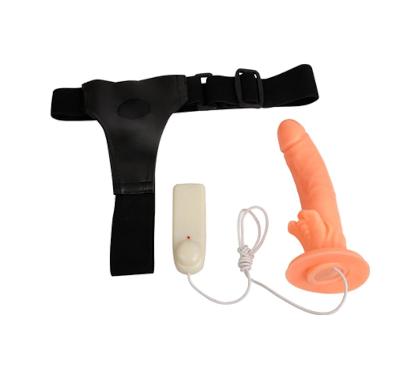 Baile Harnes 20Cm Titreşimli Belden Bağlamalı Penis Realistik Protez