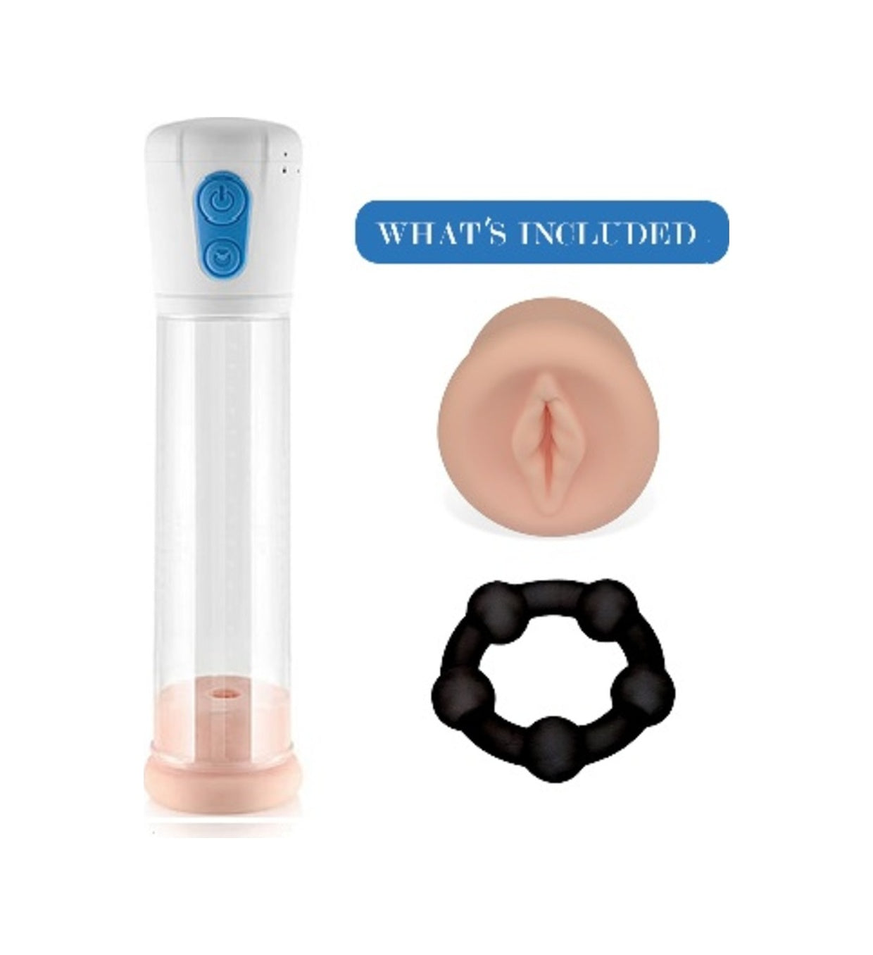 Lovetoy Worx Vx4 Suni Vajina Girişli Tam Otomatik Penis Vakum Pompası