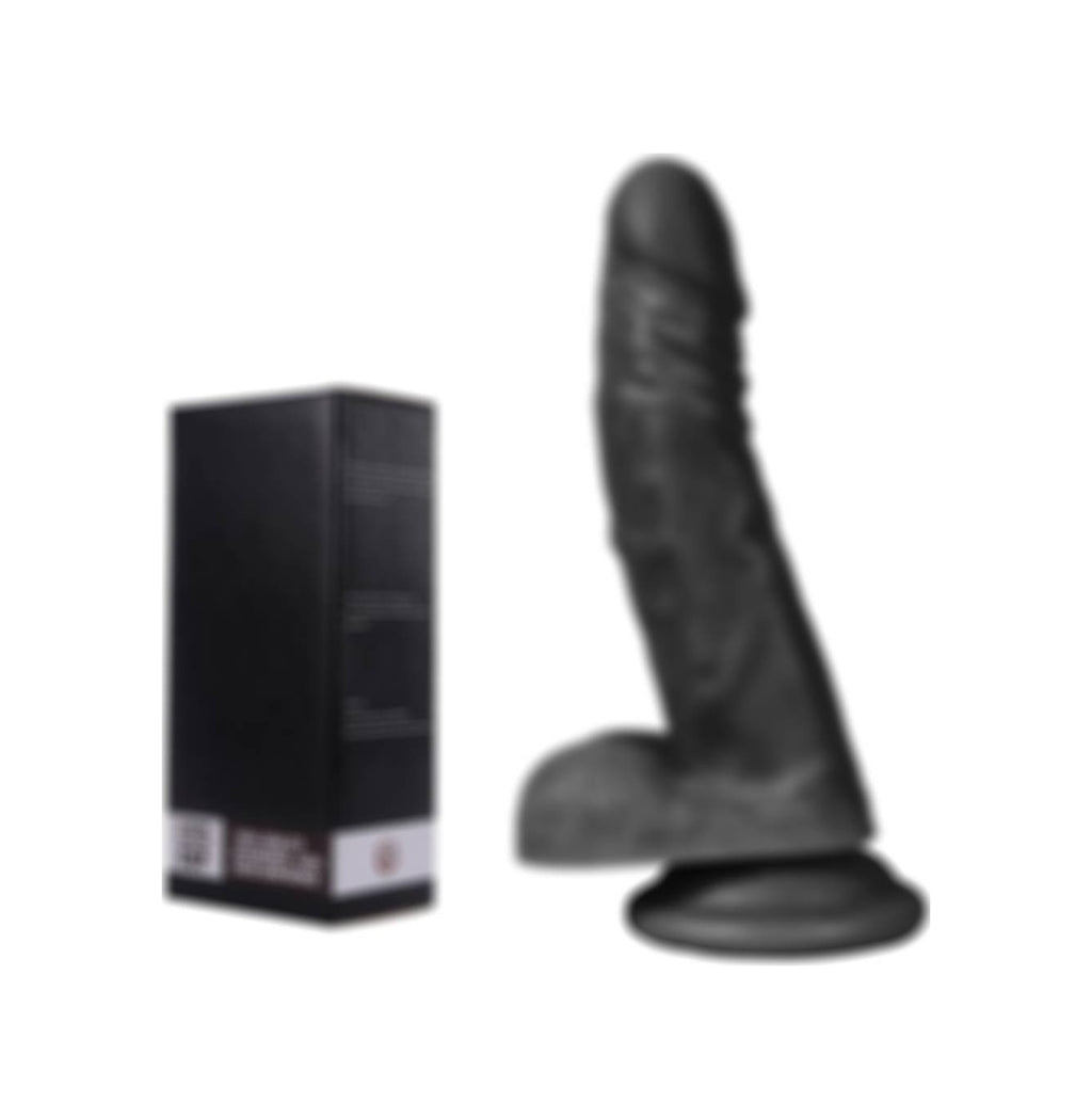 Et Dokusunda 21Cm Realistik Zenci Penis Gerçekçi Vibratör Dildo