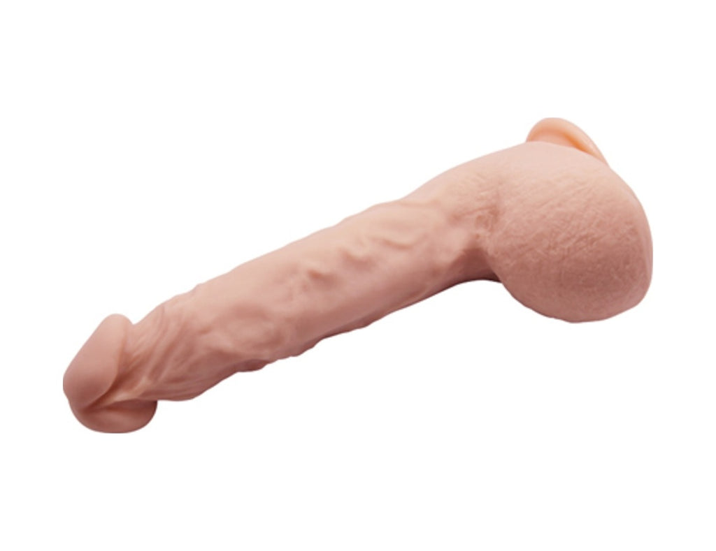 Baile Beautiful 24 Cm Süper Gerçekçi Vantuzlu Damarlı Dildo Penis