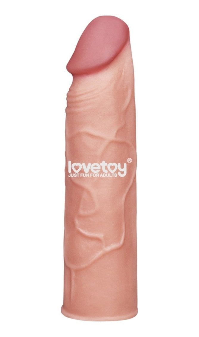Lovetoy Pleasure Extender 3 Cm Dolgulu Realistik Penis Kılıfı