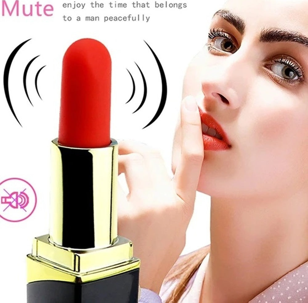 Lipstick Black USB Şarjlı 10 Farklı Frekans Titreşim Ayarlı Ruj Vibratör