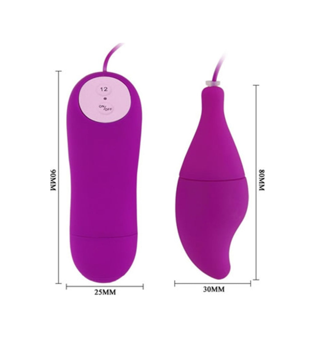 Pleasure Shell Egg 12 Titreşimli Teknolojik Vibratör Klitoral Mastürbatör