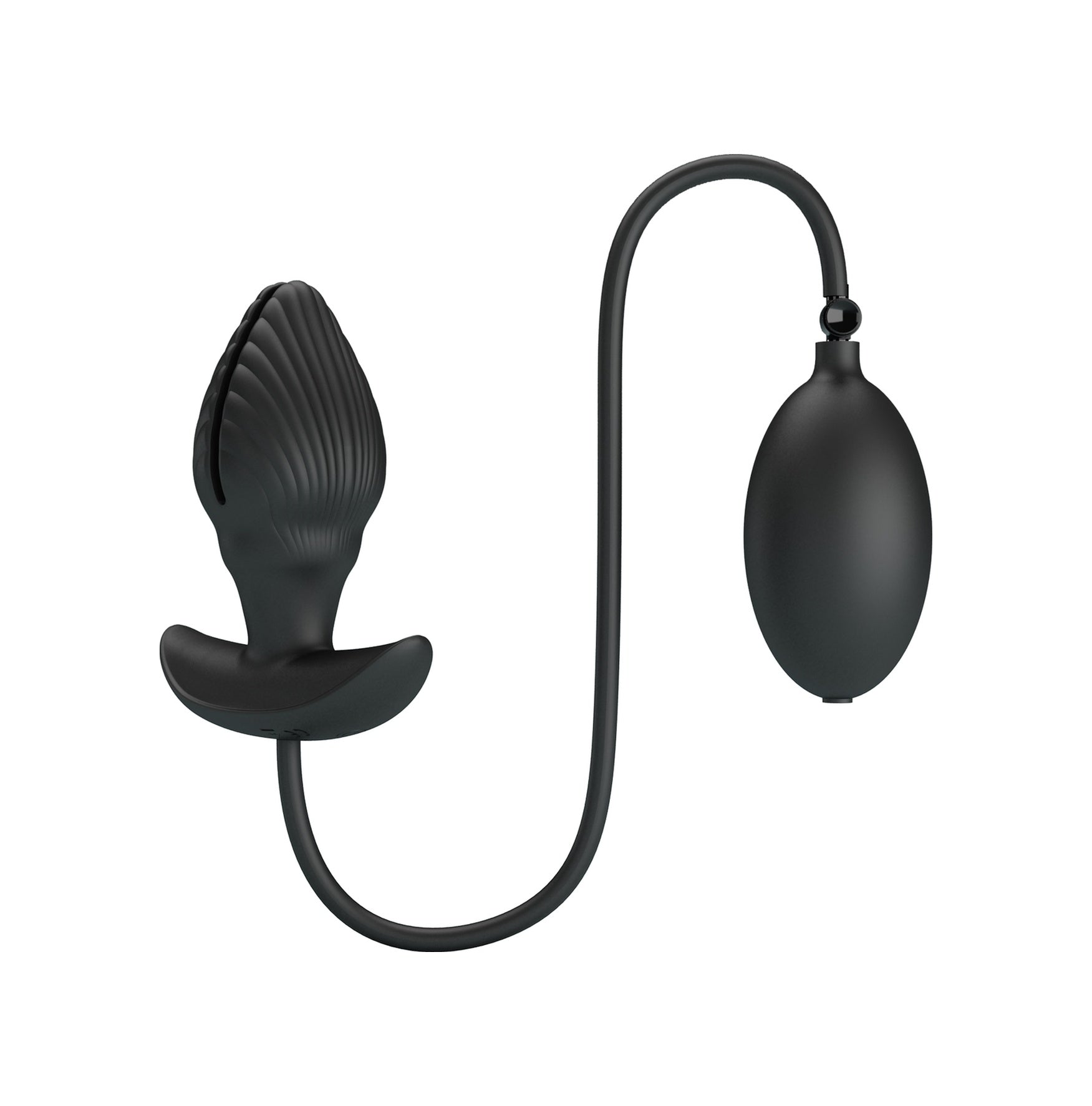 Manson Şişirilebilir Titreşimli Anal Tıkaç Silikon Anal Plug