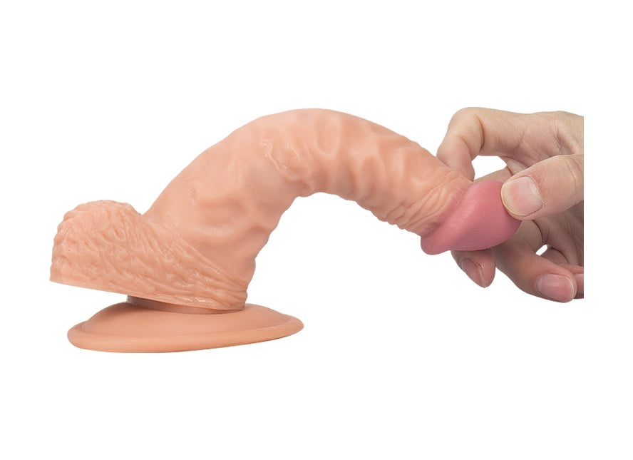Tam Realistik 15 CM Titreşimli Yapay Vibratör Penis