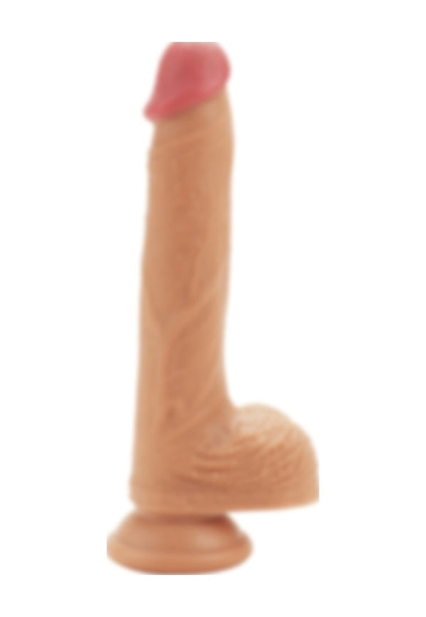 21 CM Realistik Vantuzlu Gerçekçi Ten Dokusunda Penis Dildo