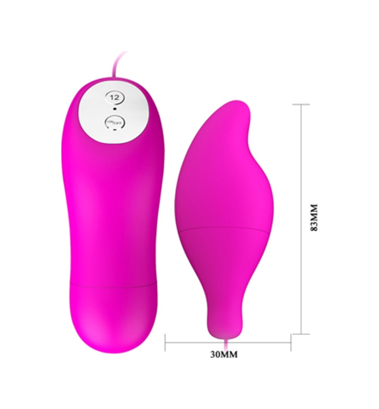 Pleasure Shell 12 Titreşimli Bayan Masaj Vibratörü G-Spot Mastürbatör