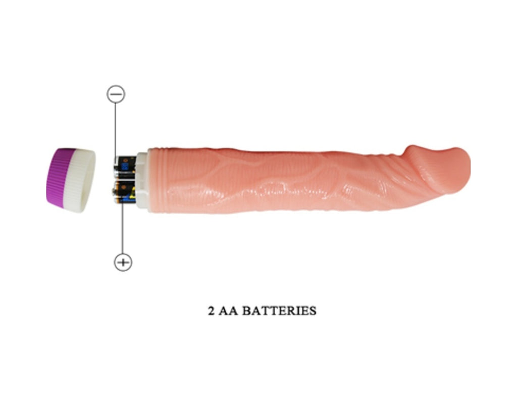 Baile Pleasure Vibe 22Cm Titreşimli Realistik Vibratör Penis Dildo
