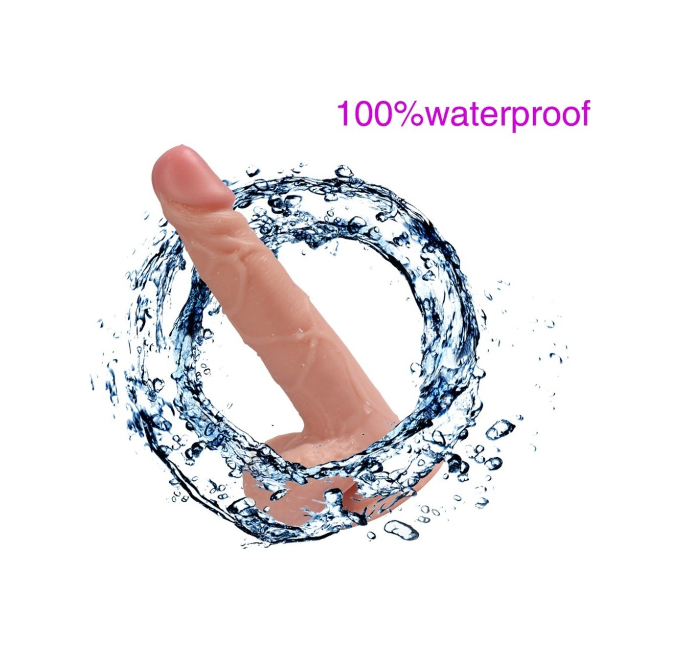 Dragon 19 Cm Vantuzlu Süper Gerçekçi Tam Realistik Penis Dildo
