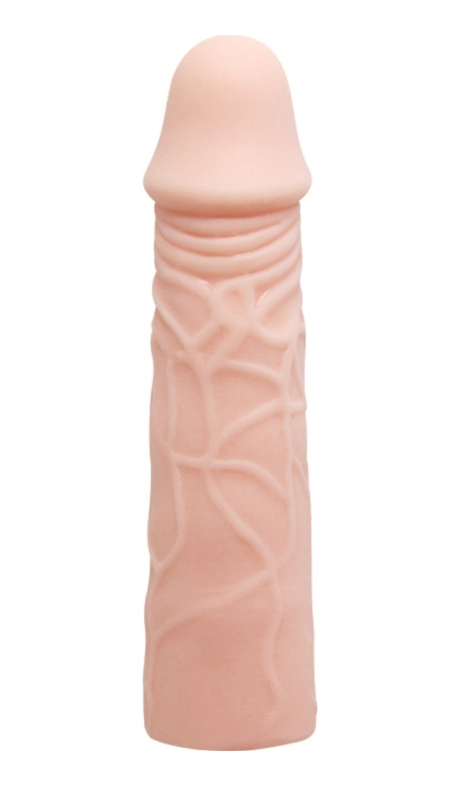 Baile Big Men 6 Cm Dolgulu Realistik Uzatmalı Penis Kılıfı