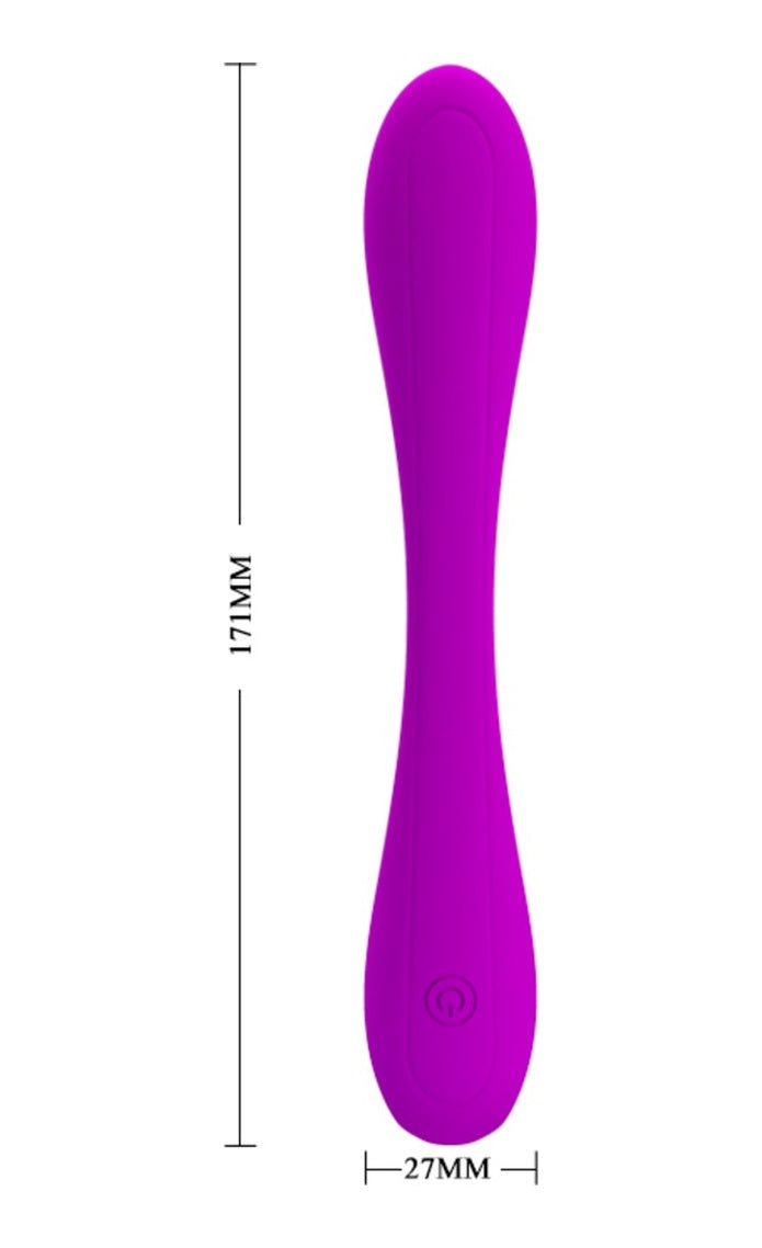 Pretty Love Yedda 17 CM 12 Titreşim Fonksiyonlu USB Şarjlı Hafızalı Bükülebilir Teknolojik Vibratör