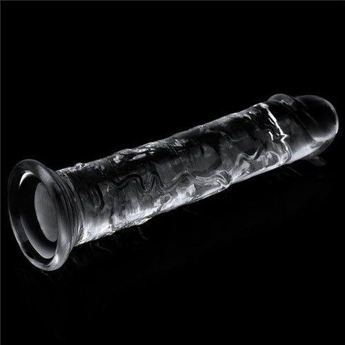 Flawless Yeni Nesil 18 Cm Süper Vantuzlu Kalın Şeffaf Dildo Penis