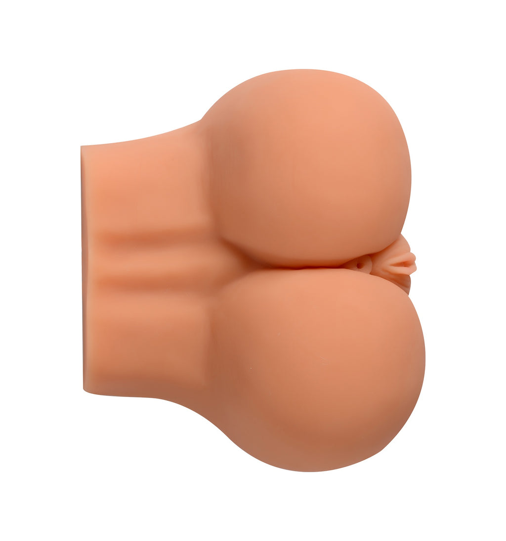 XL Büyük Boy 4 KG Realistik 2 İşlevli Kadın Kalça Yapay Suni Vajina ve Anüs