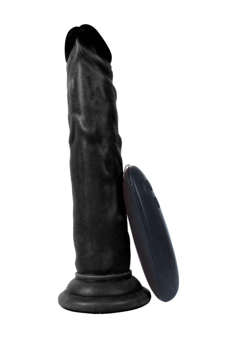 Diamond 10 Titreşimli Zenci Vibratör Penis Anal Vajinal Dildo