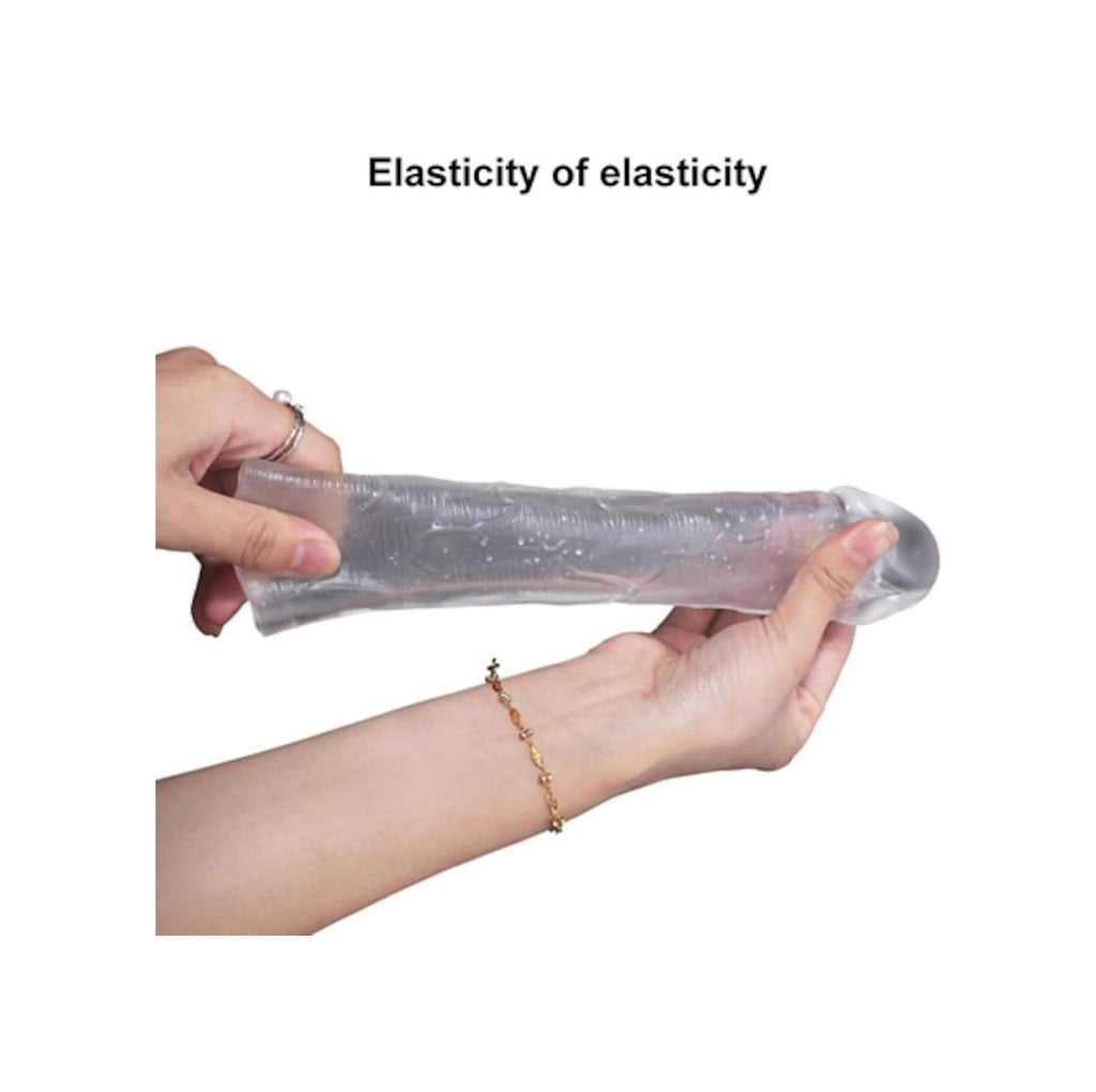 3Lü Penis Kılıfı Set Ucu Dolgulu Uzatmalı Dildo Penis