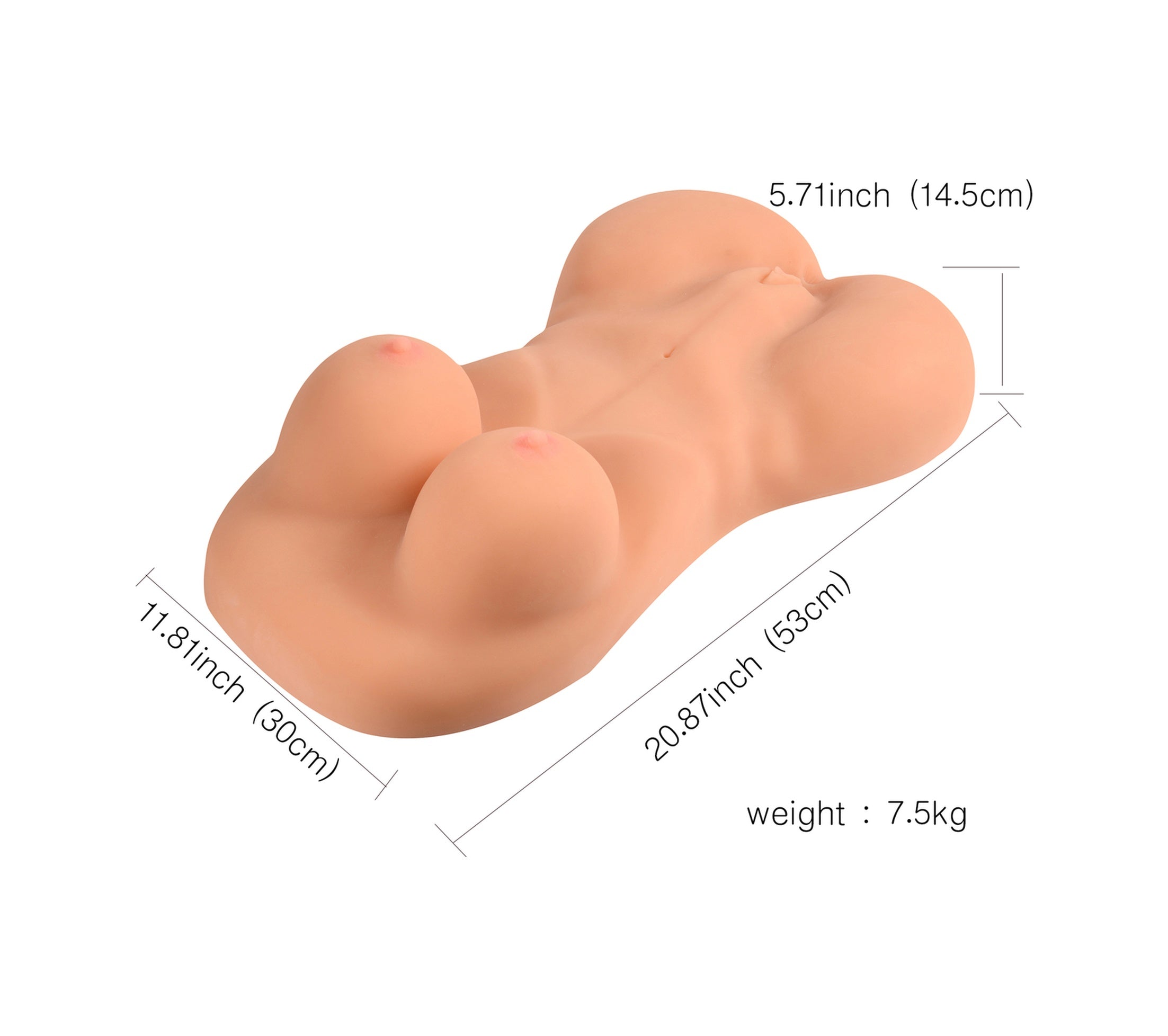 Lovetoy Fuck Me Bare Gerçek Ölçülerde Komple Tam Realistik Bayan Vücut