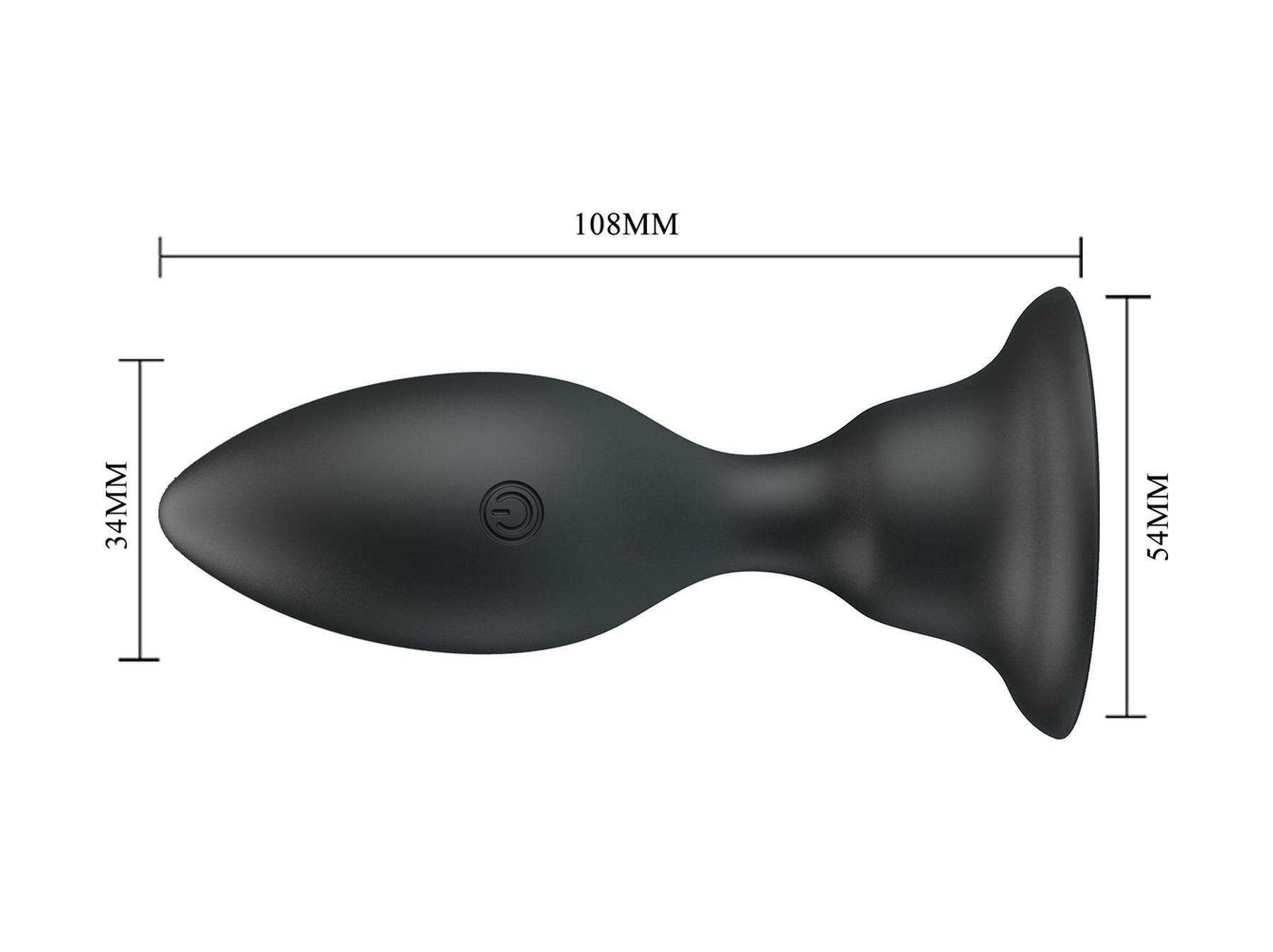 Anal Ve Vajinal Tıkaç Titreşimli Vantuzlu Anal Plug