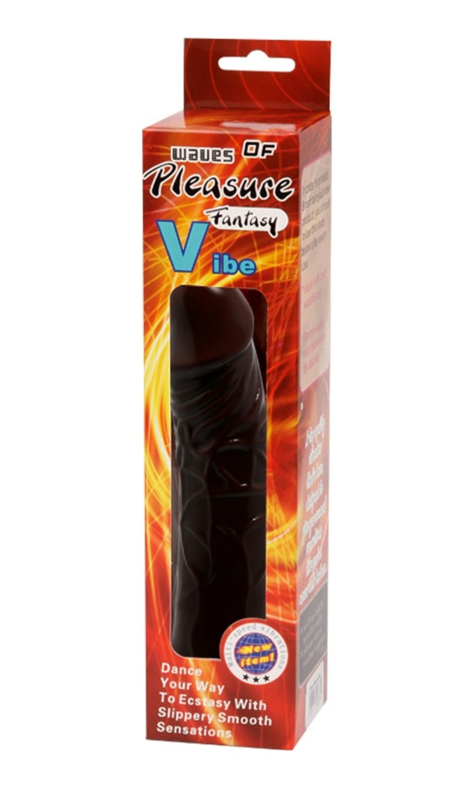 Baile Fantasy Vibe 18Cm Titreşimli Zenci Vibratör Realistik Penis Dildo