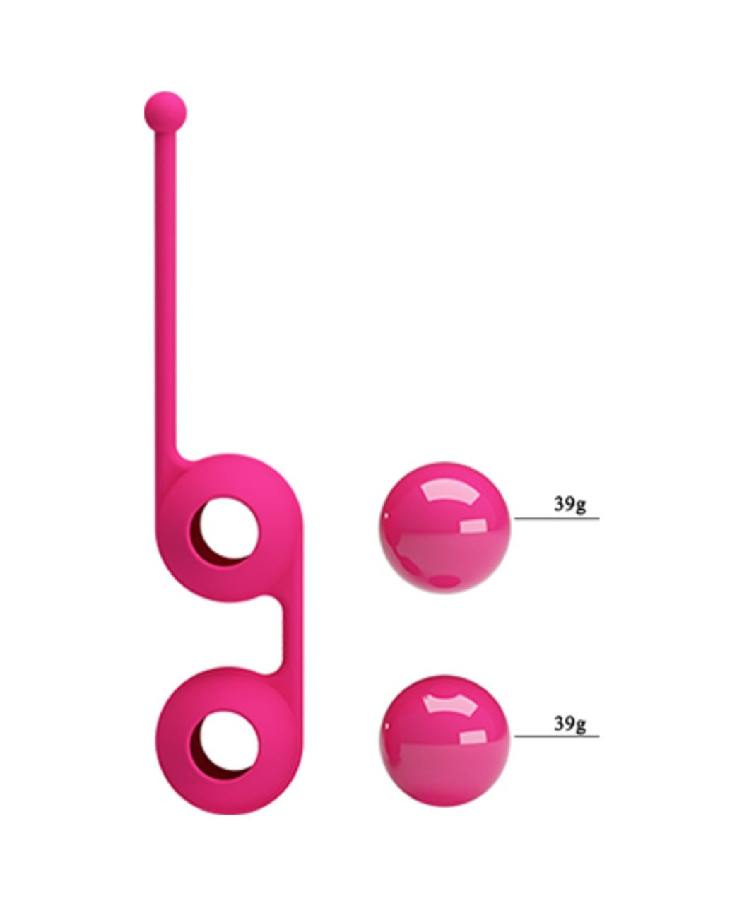 Pretty Love Kegel Vajinal Egzersiz Topları Anal Vajinal Zevk Topu Stimülatör