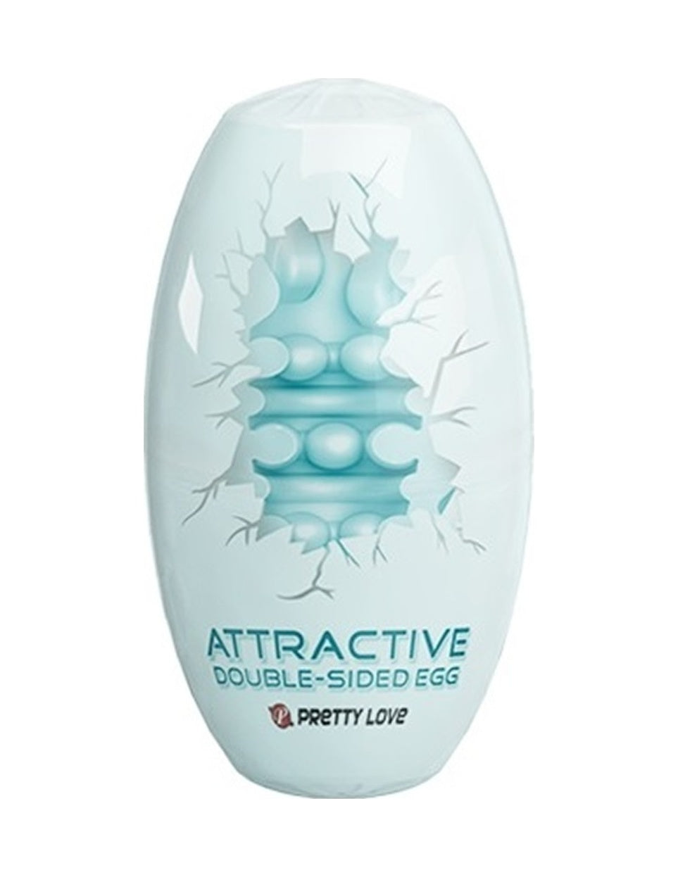 Pretty Love Double-SidedEgg İki Taraflı Yumurta Erkek Masturbatör Yeşil