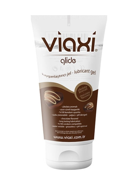 Viaxi Glide Su Bazlı Kayganlaştırıcı Jel Çikolata Aromalı 100 ML
