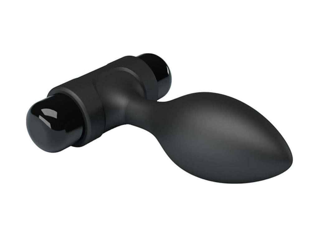 Pretty Love Vibra'S 9 Cm 10 Titreşimli Silikon Anal Vibratör Plug Anal Tıkacı