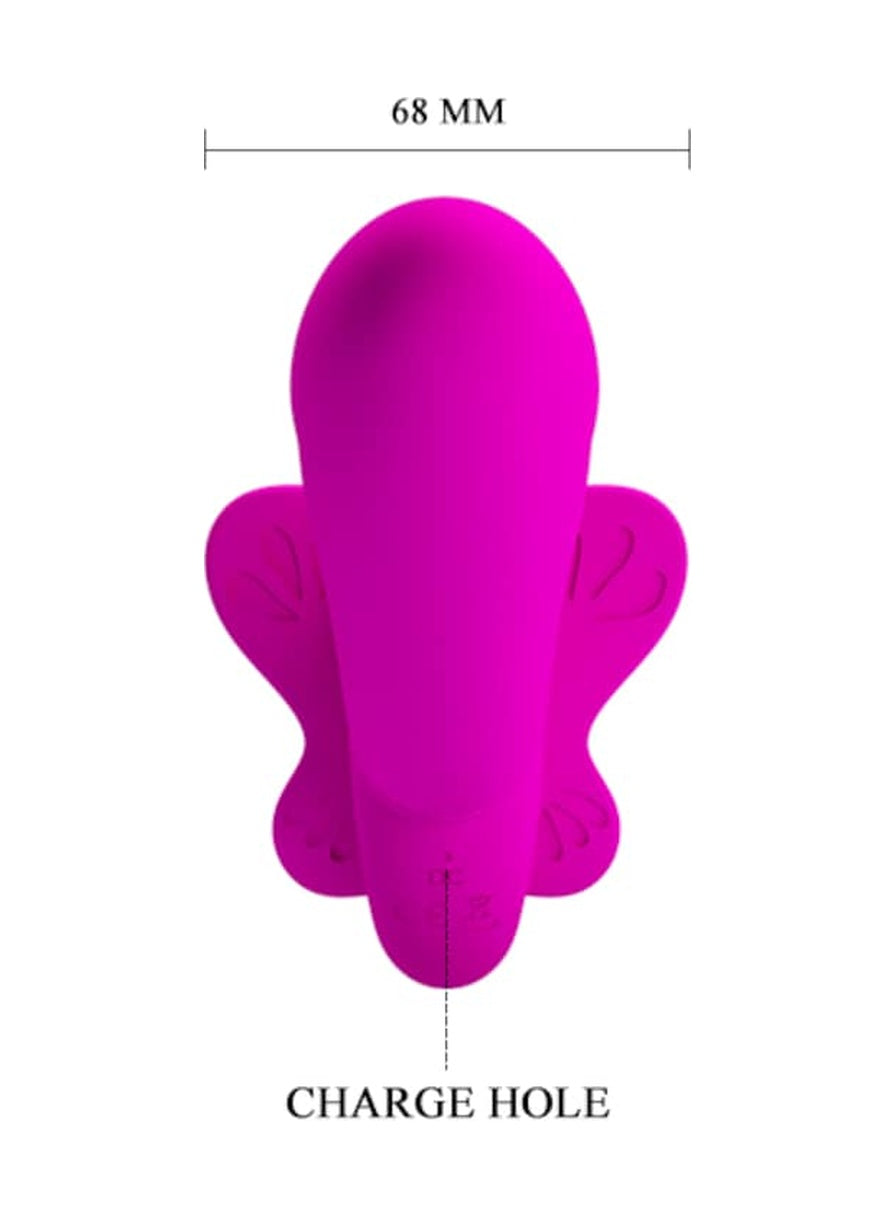 Pretty Love 12 Titreşimli Silikon Strap-On Usb Şarjlı Süper Lüks Vibratör