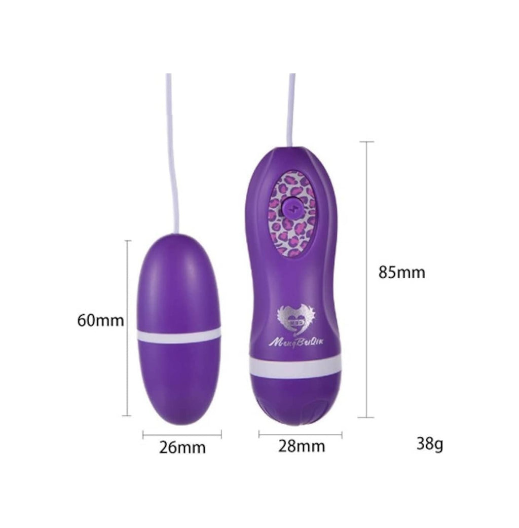 Pretty Love Vibrating Egg Titreşimli Vibratör Mor Mastürbatör